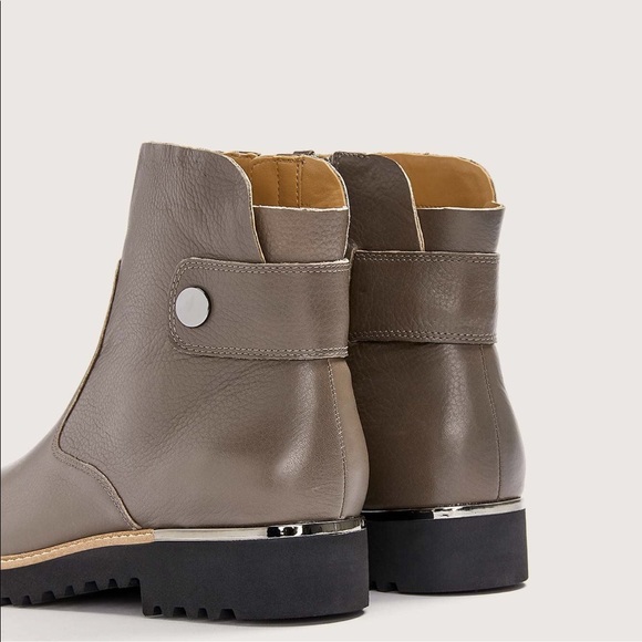 NWT Franco Sarto Leather Booties 9W (new!) - Picture 6 of 11